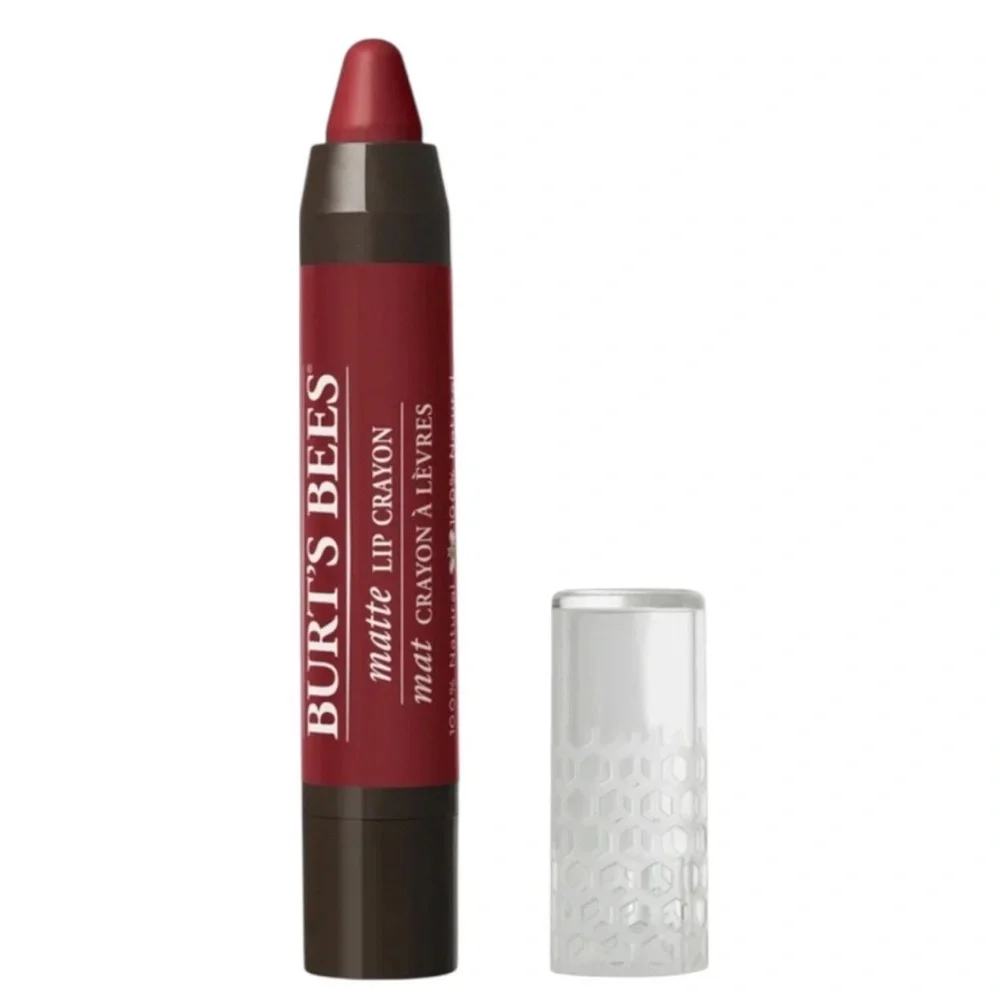 Burt’s Bees 100% Natural Matte Lip Crayon REDWOOD FOREST 411, Sealed